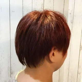 ショート カラー embrace エンブレイスのヘアスタイル