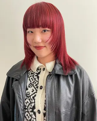 セミロング カラー zestKalon 🔗IBUのヘアスタイル