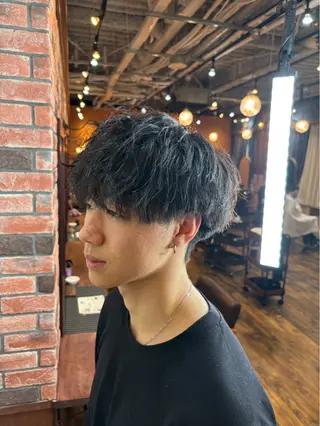 パーマ メンズ 菅野 涼 ARTS litaのヘアスタイル