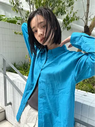 ショート カラー Ocean Hair&Life  【オーシャンヘアーアンドライフ】所属・水田 成美のヘアスタイル