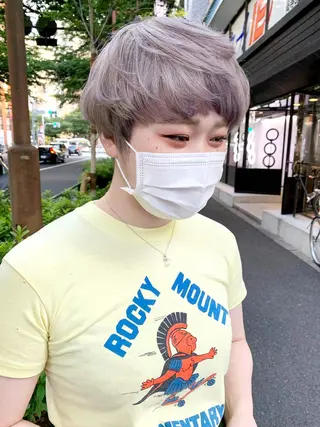 カラー パーマ ヘアアレンジ ITbyALBUM 中野店のヘアスタイル