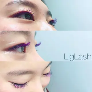 マツエク・マツパ Aim NAIL&EYELASH.BROW立花店所属・Aim立花店 Mihoのマツエク・マツパデザイン