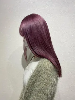 セミロング カラー 🤍柔らかhair 🤍Kazu 🐩のヘアスタイル