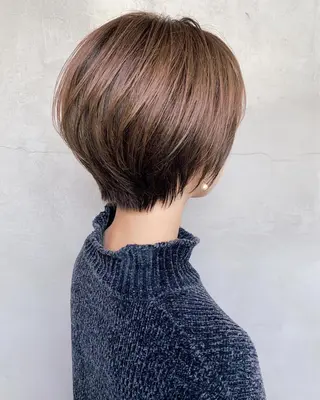 ショート ブリーチダブルカラー 【koide】のヘアスタイル