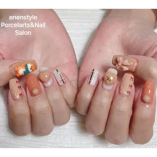 ミディアム ネイル 👑enen style👑のネイルデザイン