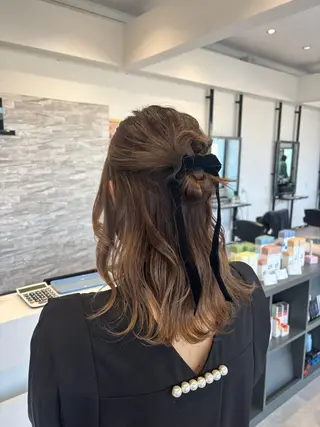 ミディアム JILL    hair所属・maki💖 ボブ/縮毛矯正のヘアスタイル