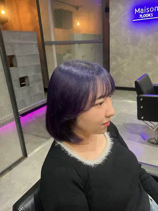 ショート カラー 🐈‍⬛吉澤 汀彩🐈‍⬛のヘアスタイル