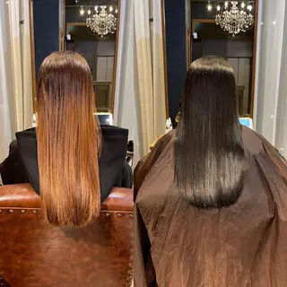 ロング 六本木縮毛矯正/髪質 改善/LOANA鈴木のヘアスタイル