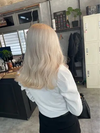 ミディアム カラー C'LD Hair Produce【シールドヘアープロデュース】所属・シールドヘアー/那覇 /縮毛矯正/ブリーチのヘアスタイル