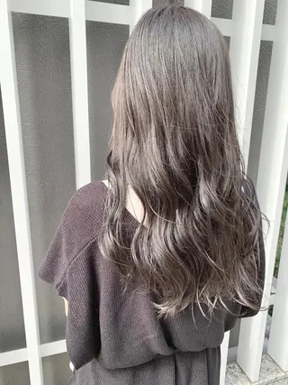 ロング カラー 色白に見える暗髪 梅田・増田のヘアスタイル
