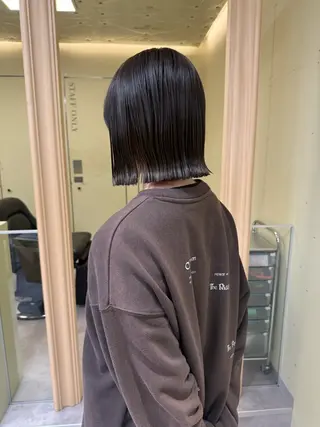 ショート カラー 伶風/ボブ/ ヘーゼルベージュのヘアスタイル