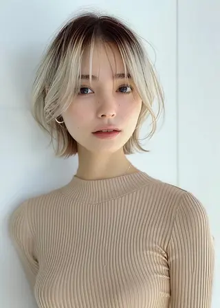 ショート nex the salon coall所属・🫧似合わせショート イシダ🫧のヘアスタイル