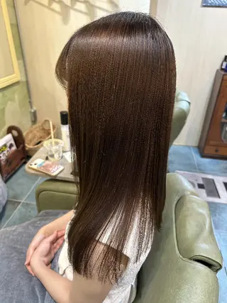 ロング 川端 智治のヘアスタイル