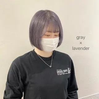 ショート COCOLOeAST所属・yumeno🫧 ハイトーン/ボブ🕊のヘアスタイル