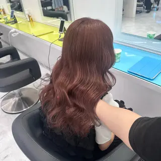 セミロング カラー ♡ダブルカラー特化♡ miyuのヘアスタイル