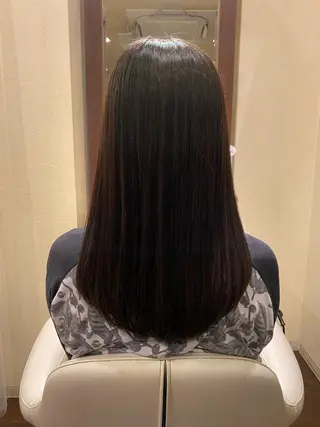 ロング 艶ｶﾗｰ｜ｽﾄﾚｰﾄ 🍟yuki🍟のヘアスタイル