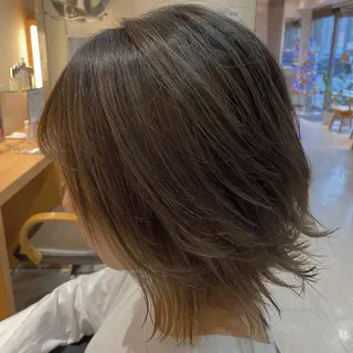 ショート カラー 🟢NEGi🟣 🫧髪質改善のヘアスタイル