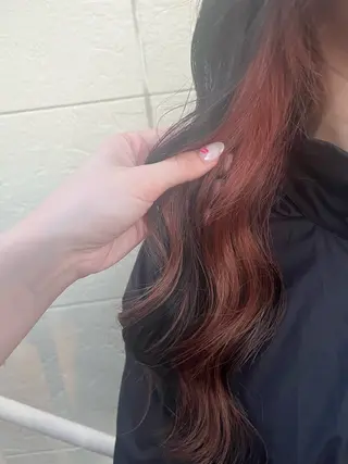 ロング ルプラボウ／艶カラー ／髪質改善／アサミのヘアスタイル
