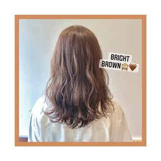 セミロング 棚橋 光海のヘアスタイル