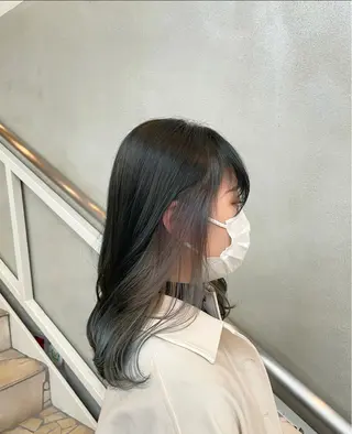 セミロング カラー 沖縄/ヘアアレンジ /ナカノのヘアスタイル