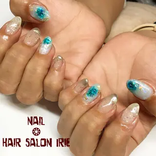 ネイル Hair salon Irie所属・與儀 知佳のネイルデザイン