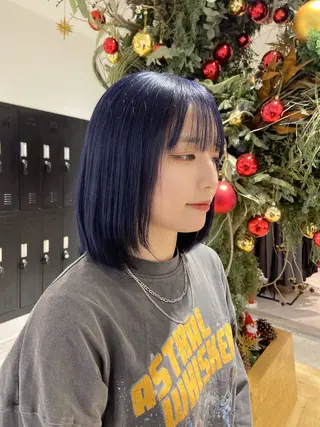 カラー 大澤 琉聖のヘアスタイル