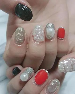 ネイル QULEONAIL所属・大城 裕麻のネイルデザイン