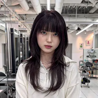 セミロング レイヤーカット/ 堀匠吾のヘアスタイル