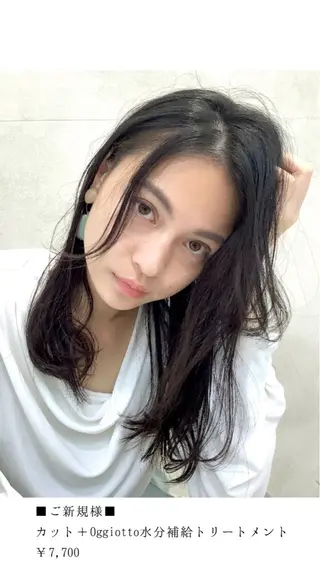 セミロング 🍓似合わせカット× パーマ／矢木🍓のヘアスタイル