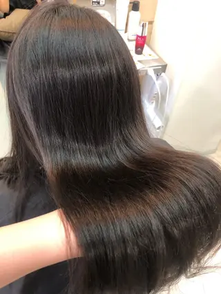 ロング カラー シールエクステ/ 髪質改善💐yuuのヘアスタイル