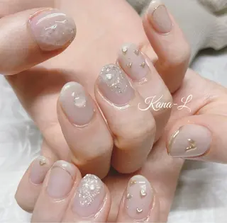 カラー ネイル 芦辺 香奈のネイルデザイン