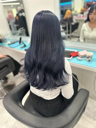 ロング カラー ♡ダブルカラー特化♡ miyuのヘアスタイル