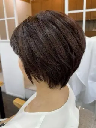 ショート SENSE beauty salon所属・髪質改善/カラー/ カット/富岡佑麻のヘアスタイル