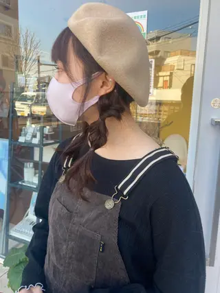 ヘアアレンジ 坂口 愛のヘアスタイル