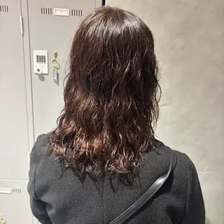 ミディアム 大久保 愛のヘアスタイル