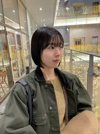 ショート 栄 mighty by H所属・不破一輝/栄/矢場町 ボブ/レイヤー/艶髪のヘアスタイル