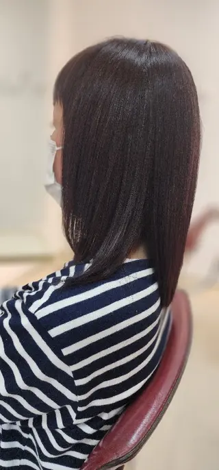 セミロング カラー hairmake Juinのヘアスタイル