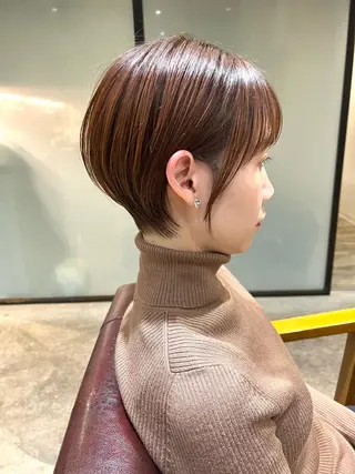 ショート 🌟美髪縮毛矯正🌟 吉田冴一のヘアスタイル