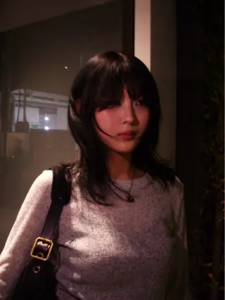 ミディアム カラー ヘアアレンジ marino マリノのヘアスタイル