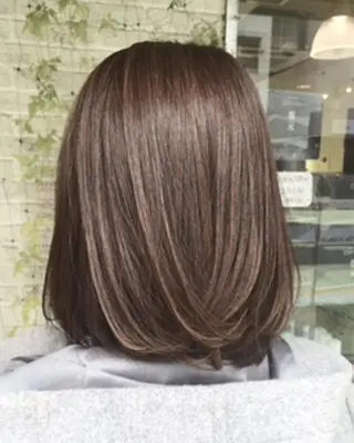 ミディアム 西山 恵太郎のヘアスタイル