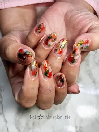 ネイル Hair salon Irie所属・與儀 知佳のネイルデザイン