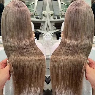 ロング カラー ✨弱酸性縮毛矯正✨ ✨髪質改善✨hiroのヘアスタイル