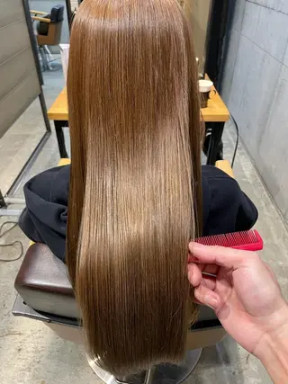 ロング HANARE by youres hair 神楽坂所属・神楽坂/縮毛矯正/ 髪質改善/香村優弥のヘアスタイル