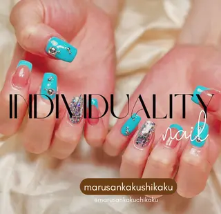 ネイル マルサンカクシカク所属・○△□ 守口市のネイルデザイン