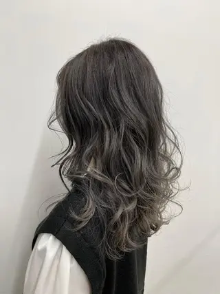 ロング カラー 【公式】amble luxe 中野のヘアスタイル