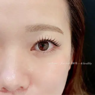 アイブロウ 🐈似合わせ眉/ 韓国風束感まつげ🐈のマツエク・マツパデザイン