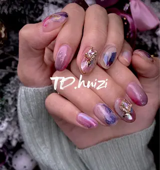 ミディアム めぐみのネイルサロン 惠のネイルデザイン