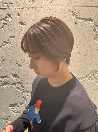 ショート albasanz所属・木村 透維のヘアスタイル