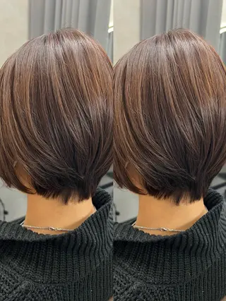 ショート カラー TELA HAIRのヘアスタイル