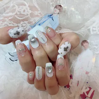 ネイル La neige* yuki 🥯🍑のネイルデザイン